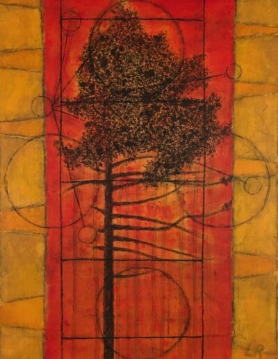 Painting on canvas from pinus series by Lee Ruelle.