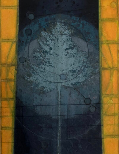 Painting on canvas from pinus series by Lee Ruelle.